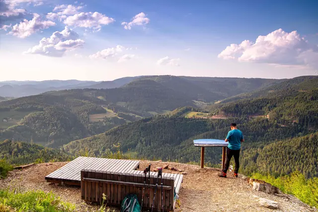 Teufelskanzelsteig Genussplattform Marienruhe  | Foto: KTG Bad Peterstal-Griesbach