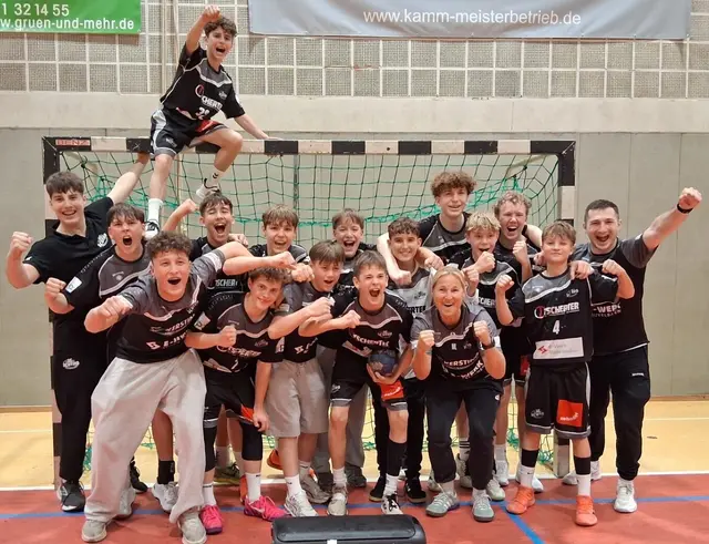 Die männliche C-Jugend der JSG Scutro hat sich für die höchste Spielklasse qualifiziert. | Foto: Simone Müller