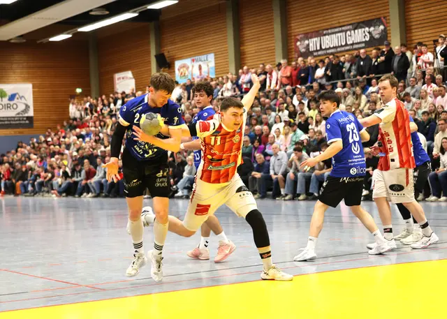 Felix Haag und der HTV Meißenheim verloren zu Hause das Hinspiel zum Regionalligaaufstieg gegen den TSV Wolfschlugen. | Foto: Foto: Fissler