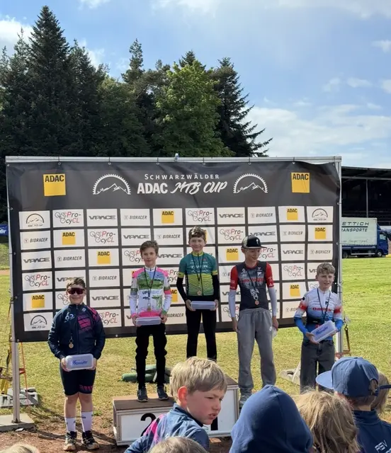Mats Keller kam in der Sonderwertung Zeitfahren auf einen guten 5. Platz.