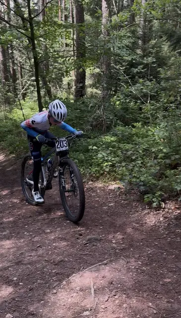 Mats Keller sprintete die Anstiege hoch.