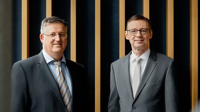 Jochen Lischer, CFO, und Carlo Lazzarini, Vorstandsvorsitzender &amp; CEO | Foto: PWO