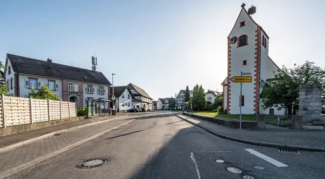 Ortsmitte Leutesheim | Foto: Annette Lipowsky