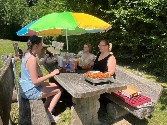 Der Picknick-Platz eignet sich hervorragend für eine Rast und wird nicht nur von Wanderen sehr gerne genutzt. | Foto: ag