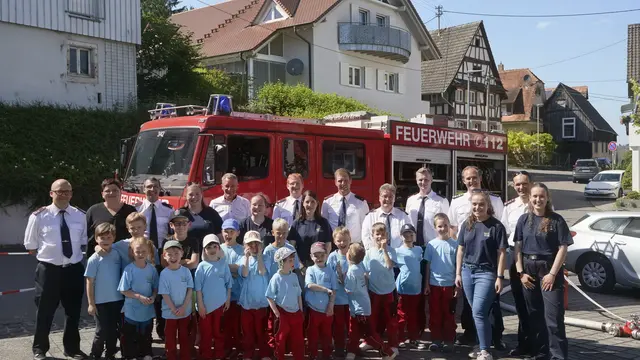Einweihung der neuen Kindergruppe der Lahrer Jugendfeuerwehr in Sulz | Foto: Stadt Lahr
