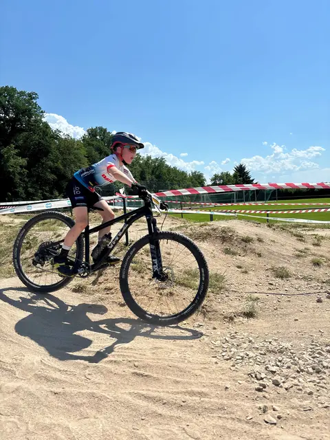 Nelo Welte im Rennen.