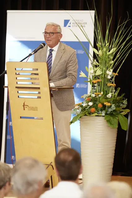 Grußwort von Landtagspräsident Thomas Strobl | Foto: Konrad-Adenauer-Stiftung