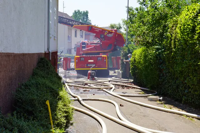 Feuerwehreinsatz in der Sofienstraße | Foto: Stadt Lahr
