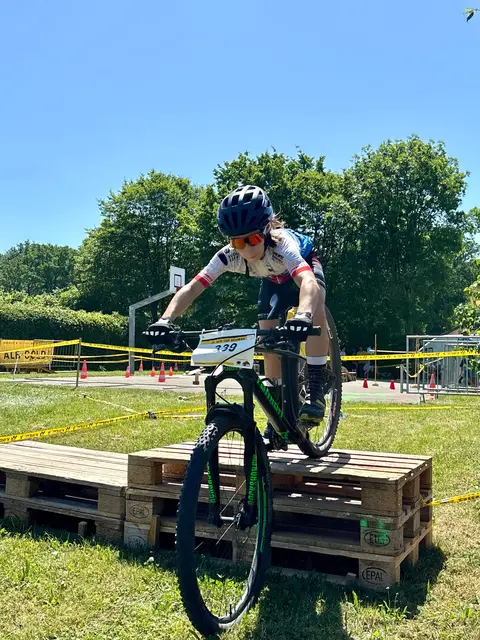 Mio Welte zeigte in der U13-Klasse eine überzeugende Leistung. Im Technikparcours erreichte er Rang neun.  | Foto: SC Hausach