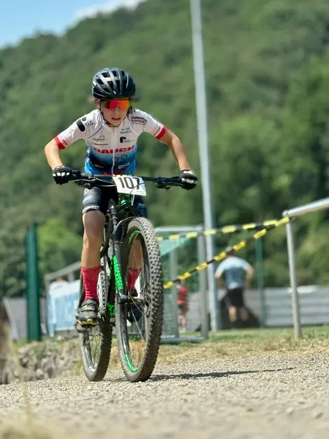 Mio Welte fuhr auf Platz 12 vor.