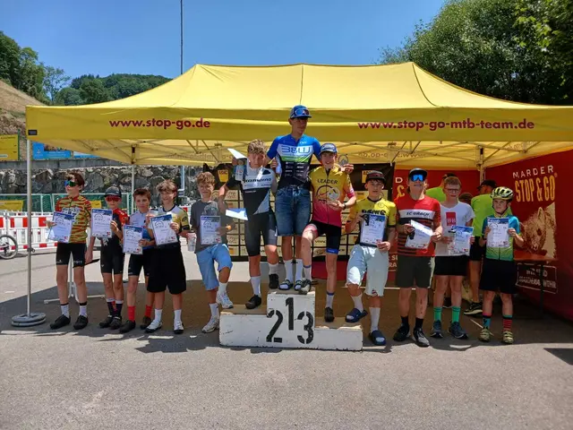 Samuel Armbruster wurde 11. in der U15.
