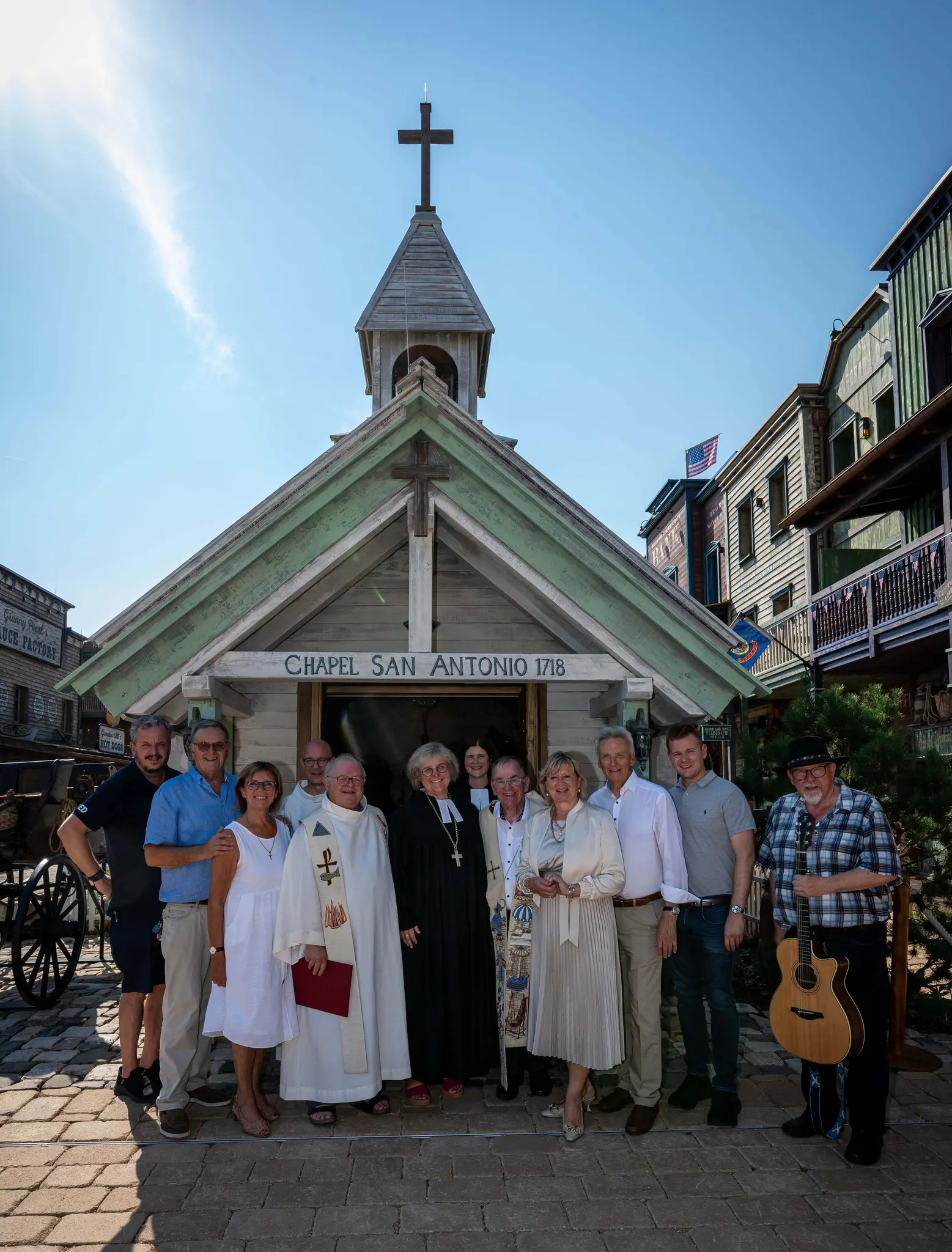 Europa-Park: Neue Kapelle in der Silver Lake City feierlich eingeweiht