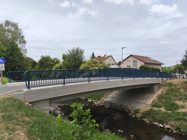 Brücke über die Schutter zum Wohnkomplex Kruttenaustraße 19 | Foto: Stadt Lahr