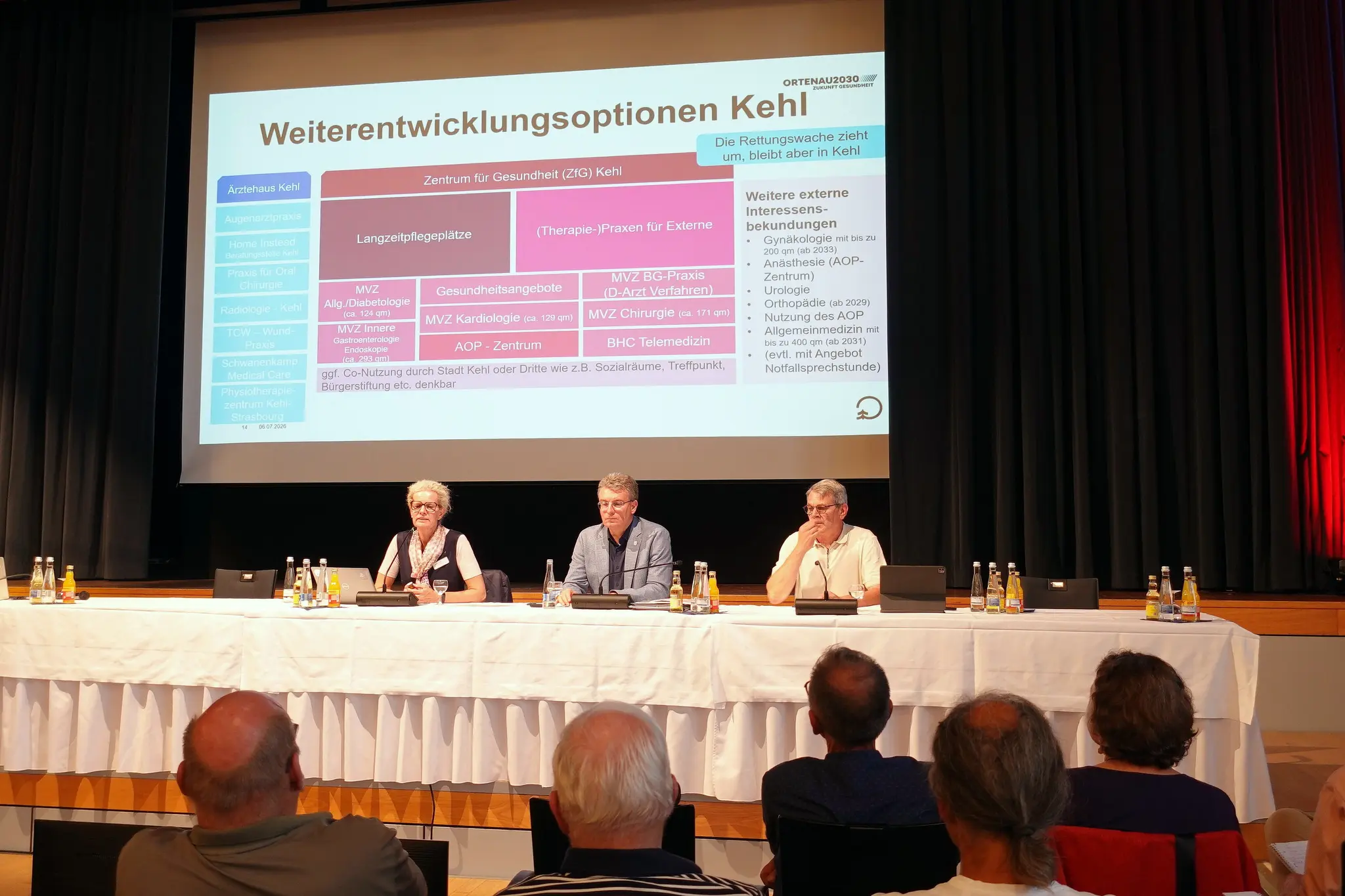 Bürgerinfo zum Zentrum für Gesundheit: Erste Konzeptideen vorgestellt