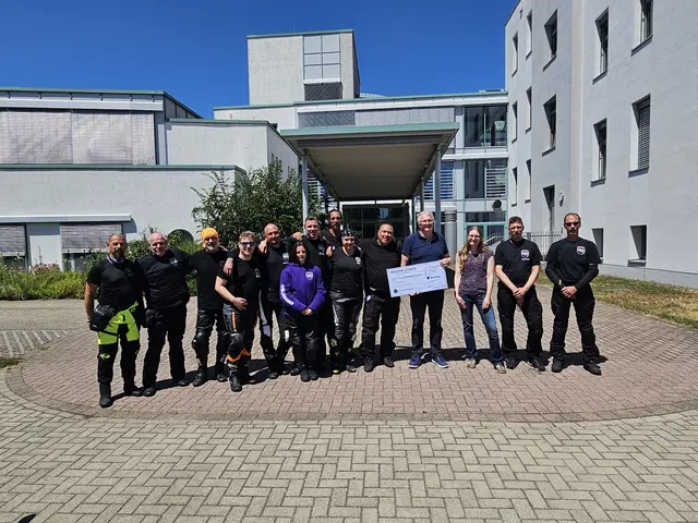 2.100 Euro wurden für die Epilepsieklinik für Kinder in gesammelt. | Foto: Diakonie Kork