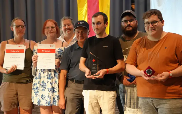 Die Landessieger vom DRK-Ortsverein Rheinau Süd-Kehl | Foto: DRK Baden