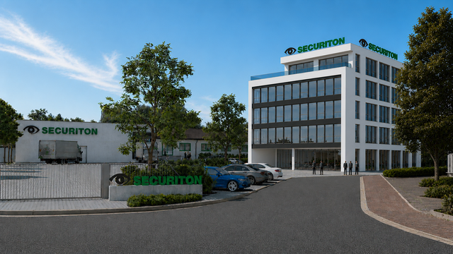 So soll das neue Verwaltungsgebäude einmal aussehen.  | Foto: Securiton Deutschland
