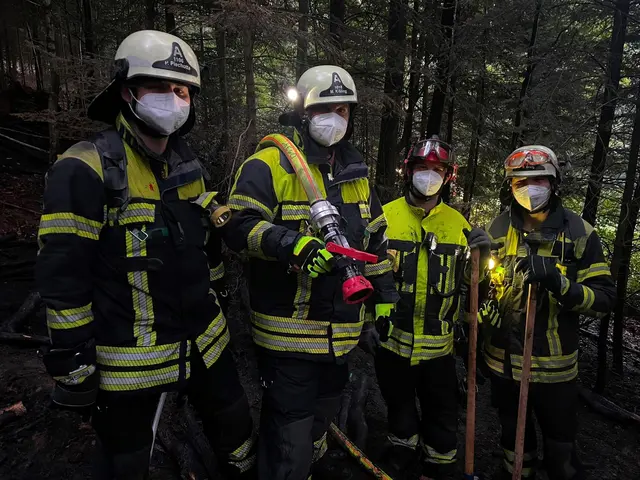 Die Einsatzkräfte vor Ort | Foto: Stadt Gengenbach