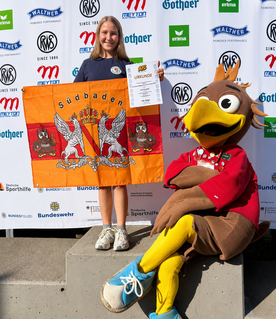 Lisa Zähringer hat allen Grund zur Freude. | Foto: Monja Zähringer