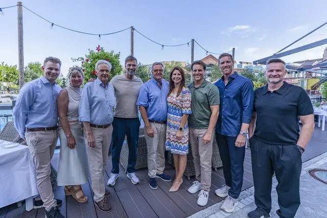 Die Inhaber-Familie Mack begrüßte Jürgen Klopp im Europa-Park Erlebnis-Resort. | Foto: Europa-Park