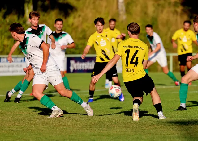 Trotz einer guten Leistung musste die runderneuerte Mannschaft des SV Oberschopfheim eine Niederlage einstecken. | Foto: Fissler