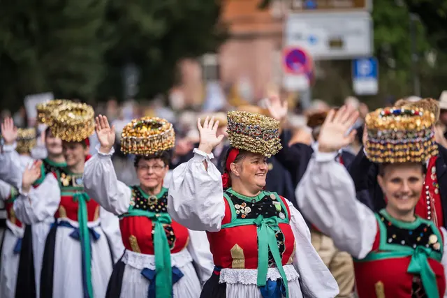 Bei den Landesfesttagen stehen vor allem Brauchtum und Tradition im Mittelpunkt.  | Foto: Philipp Reimer