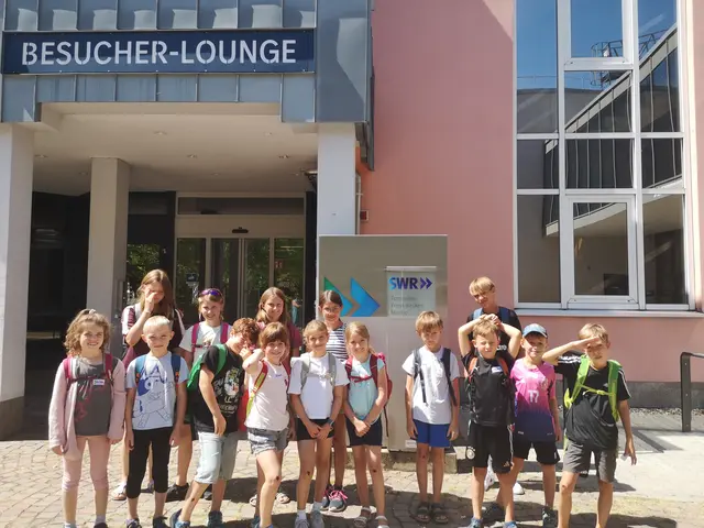 Im Rahmen des Ferienprogramms besuchten Kinder aus Achern die Studios des SWR.  | Foto: Dorothee Bär