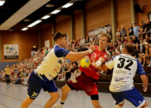 Dustin Ammel und der HTV Meißenheim landeten gegen Steißlingen zum Regionaligaauftakt einen deutlichen Heimsieg. | Foto: Fissler