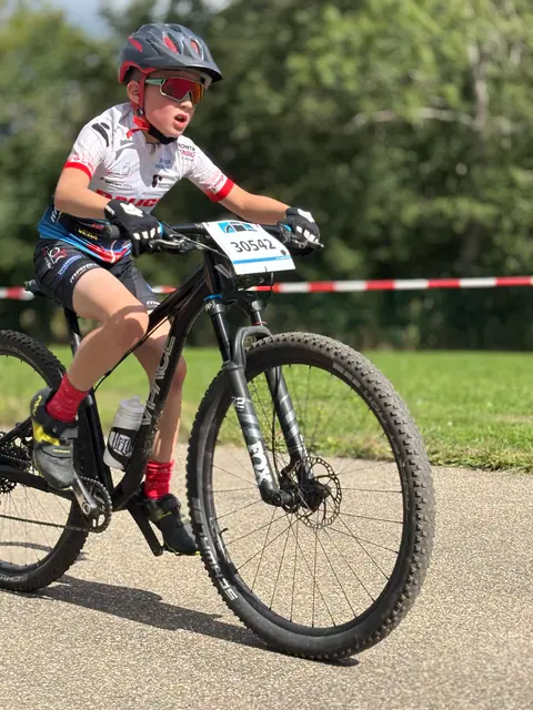 Nelo Welte kämpft sich nach vorne.