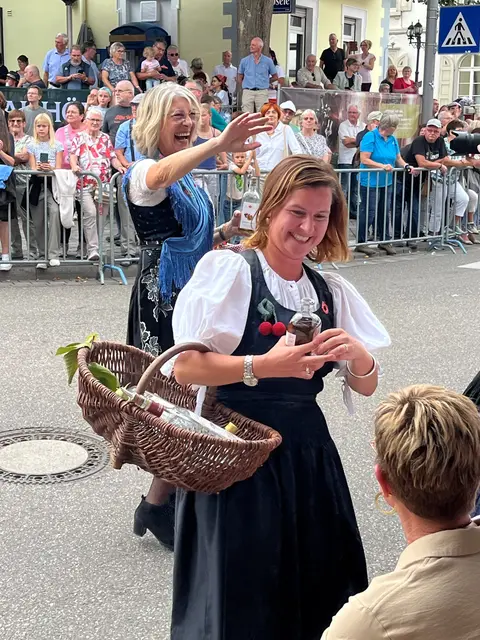 Mit viel Freude und guter Laune präsentierten die Oberkircher ihre Heimat. | Foto: ag