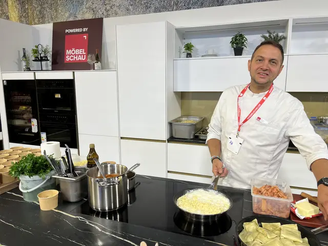 Im neuen Bereich Wohngenuss in der Halle 4 wird täglich gekocht. | Foto: gro