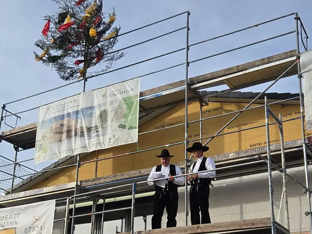 Richtspruch der Zimmerer | Foto: Gemeinde Ringsheim