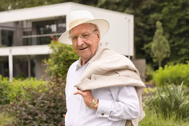 WeberHaus-Gründer Hans Weber feiert am 28. September 2026 seinen 90. Geburtstag. Mit Mut, Weitblick und der Liebe zum Baustoff Holz hat er aus einer kleinen Zimmerei ein bundesweit bekanntes Familienunternehmen gemacht. | Foto:  WeberHaus