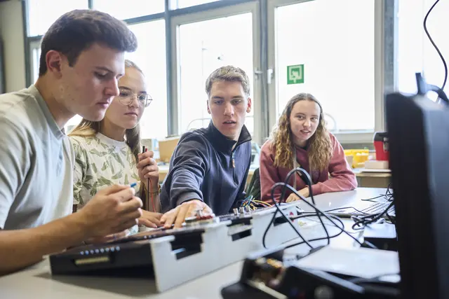 Schüler können in verschiedene Studiengänge reinschnuppern.  | Foto: Hochschule Offenburg