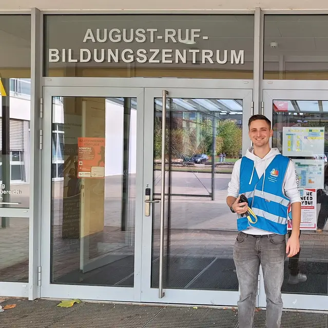 Krisenmanager Adrian Schaub vom August-Ruf-Bildungszentrum (BIZ) | Foto: Stadt Ettenheim