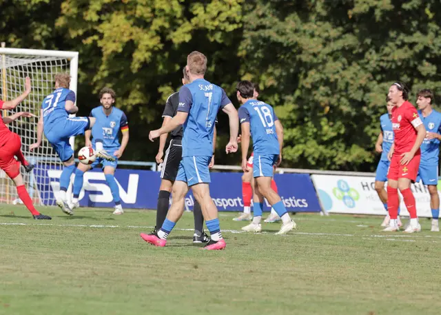 Konstantin Fries (7) traf für den Sportclub Lahr zum 3:2 gegen Angstgegner SV Laufenburg und läutete die Wende ein. | Foto: Fissler