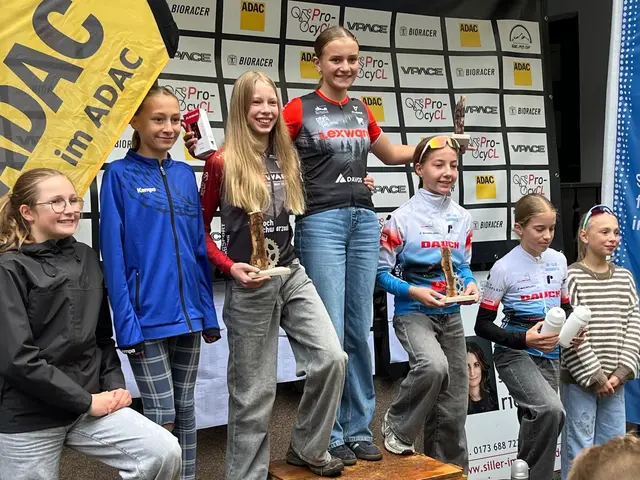 Sara Armbruster mit einem top Platz 3 und Anna Hoferer mit sehr gutem Platz 4 in der Tageswertung!