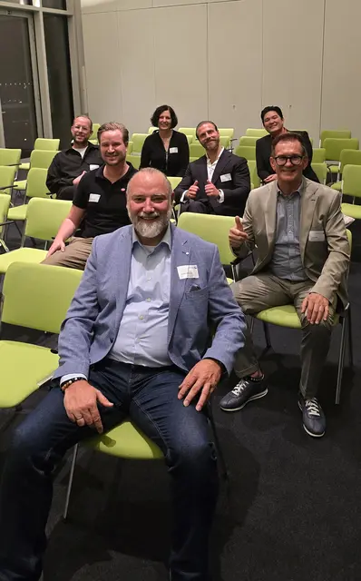 Andreas Seltmann moderierte die Diskussionsrunde. | Foto: Marketing-Club Ortenau-Offenburg