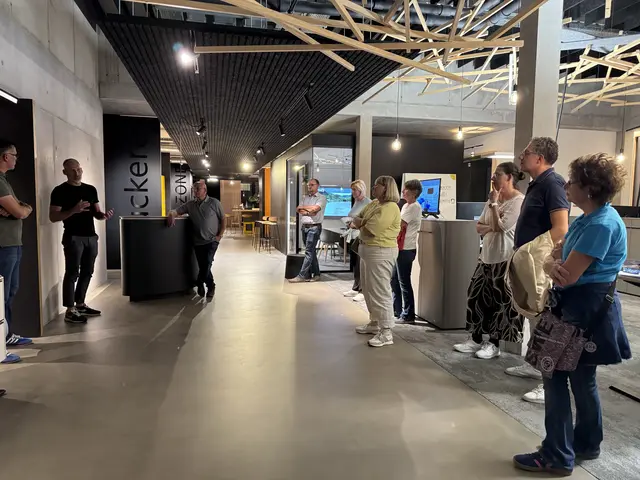Betriebsbesichtigung bei Mantel KreativPlanung | Foto: FORUM Hausach e.V.