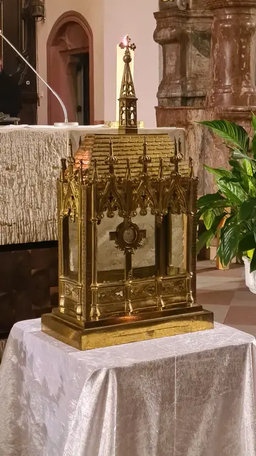Der Reliquienschrein enthält Knochen der Heiligen Bernadette von Lourdes.  | Foto: Kirchengemeinde Mittlere Ortenau