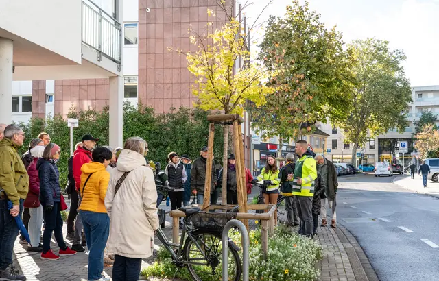 Beim Stadtspaziergang in Kehl stand das Thema Grün im Mittelpunkt. | Foto: Stadt Kehl/Annette Lipowsky