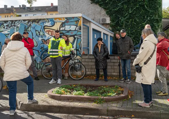 Beete entlang der Schulstraße sind nicht einfach zu handhaben. | Foto: Stadt Kehl/Annette Lipowsky