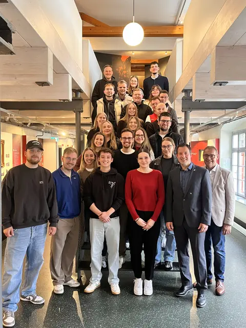 Studenten der Hochschule Kehl zu Besuch in der Illenau | Foto: Stadt Achern