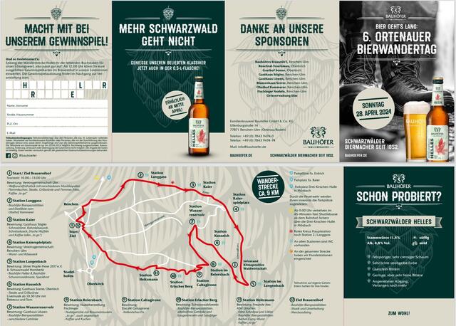 6. Ortenauer Bierwandertag der Familienbrauerei Bauhöfer | Foto: Familienbrauerei Bauhöfer