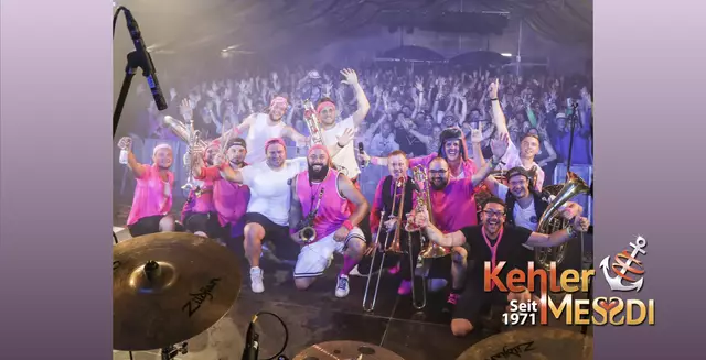 Brasslufthamma auf der Kulturbühne beim Kehler Messdi | Foto: Brasslufthamma