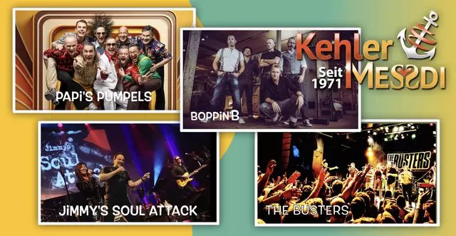 55 Auftritte auf 4 Bühnen und 2 DJ-Floors | Foto: Gunnar Sommer, Soul Attack, Papi's Pumpels, The Busters, Boppin'B