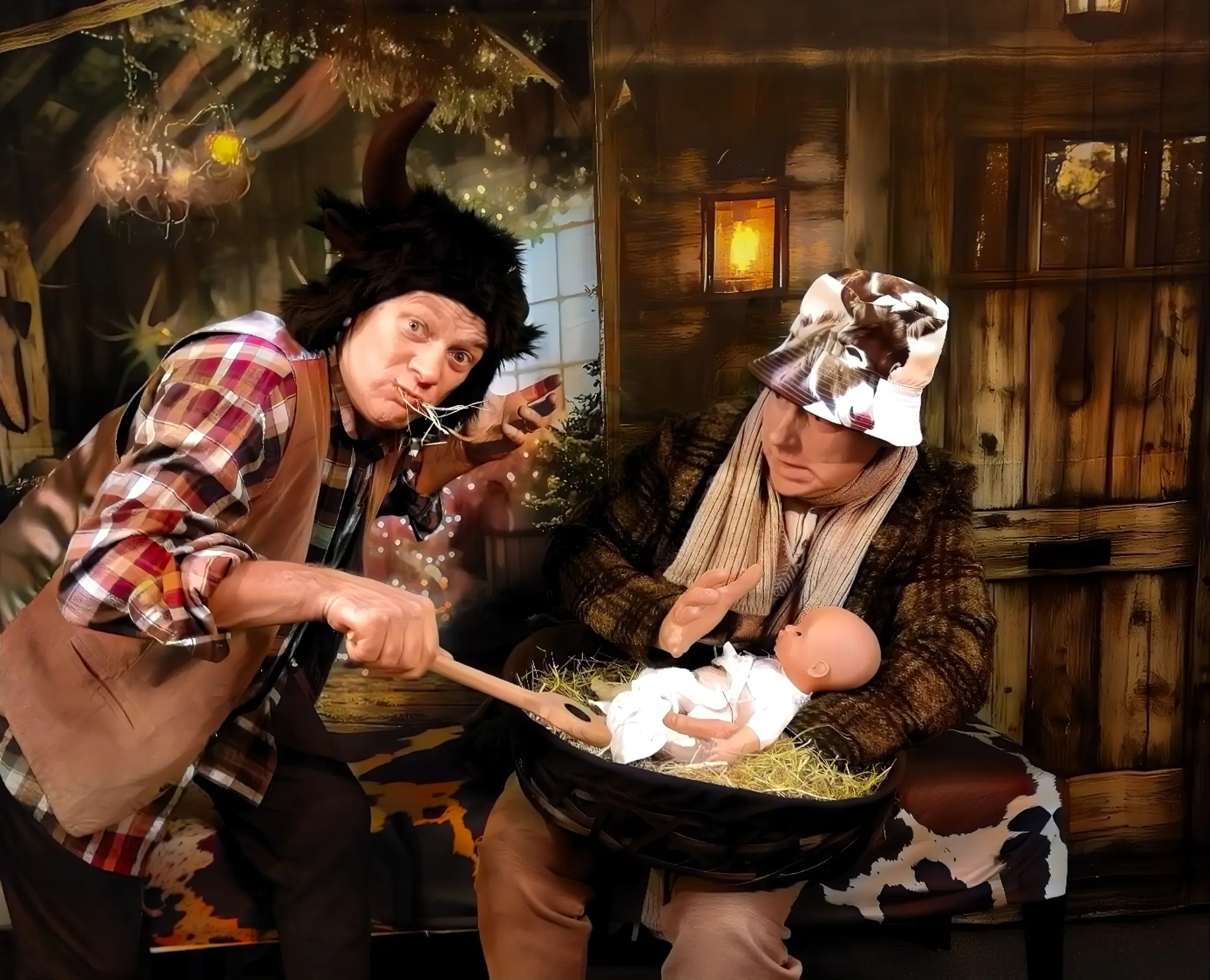 Ox und Esel