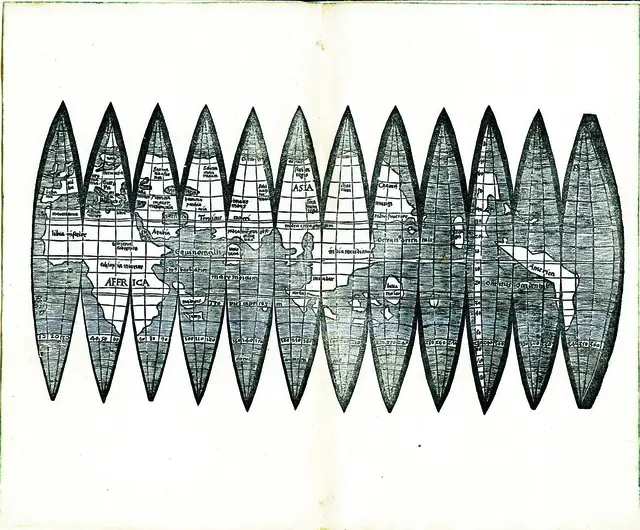 Globussegmentkarte von Martin Waldseemüller | Foto: Museum im Ritterhaus