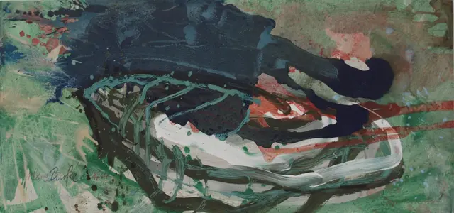 Kleine Barke Nr. 4_2016_MHolz_65x129cm | Foto: Rainer Braxmaier