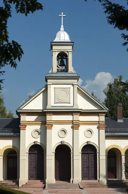 Aussegnungshalle | Foto: Förderkreis Historischer Waldbachfriedhofs e.V.